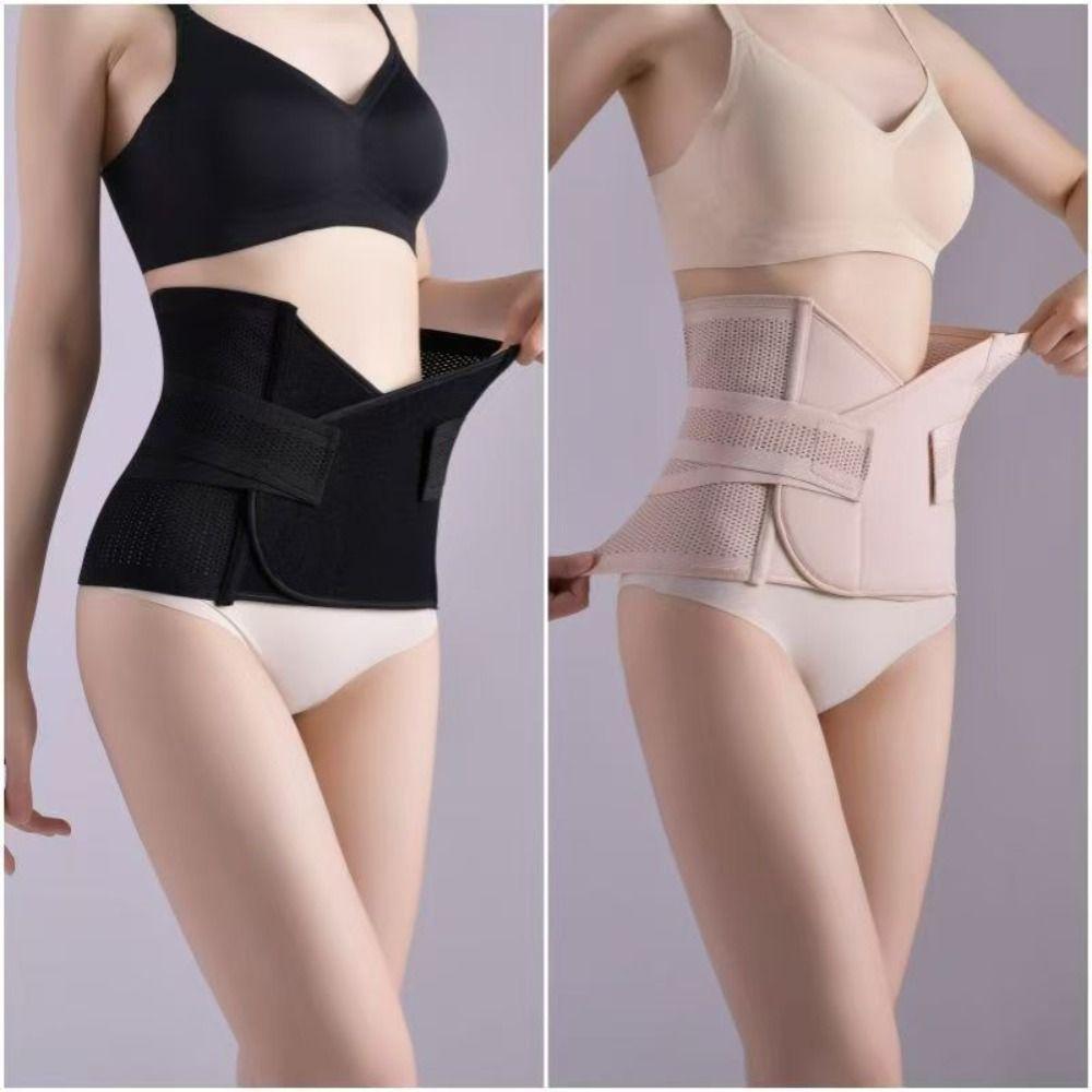 Tummy Control Waist Trainer Seamless Women Girdle Belt Postpartum Body Shaper Belt  Pregnant Woman