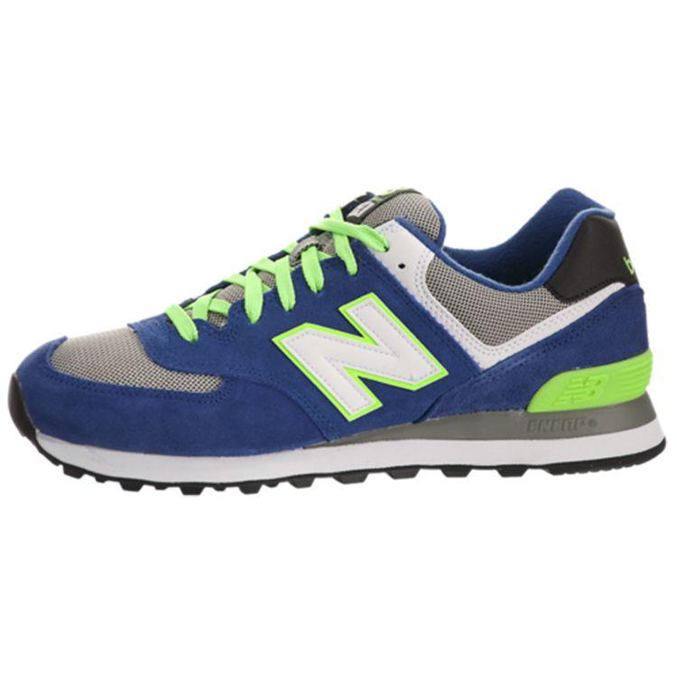

Кроссовки унисекс New Balance 574 Blue Neon White Flourscent ML574CBG