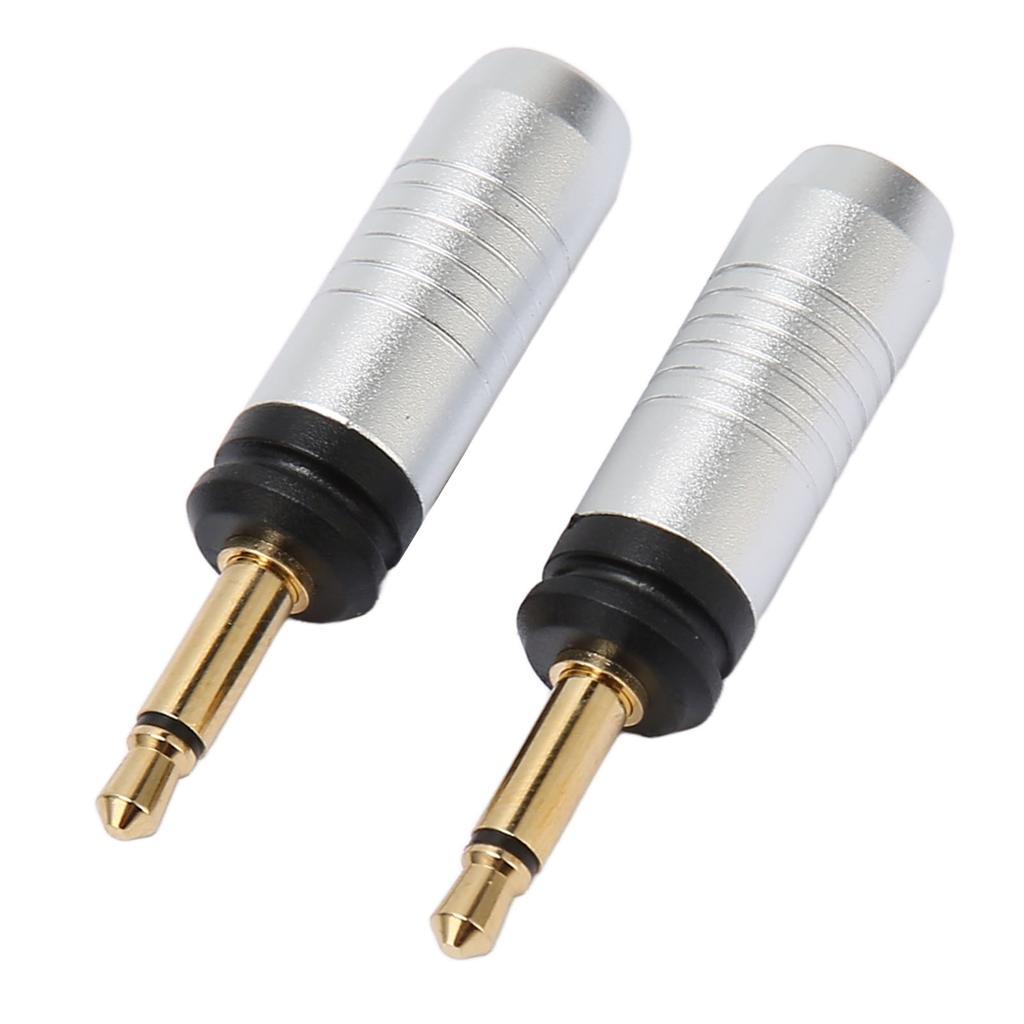 3.5mm Repair Plug Solder Type Gold Plated Replacement Mono Male 3.5mm Plug for   Clear Mg Celestee Stellia