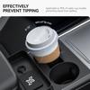 YZ For Tesla Model Y Model 3  Silicone Storage Cup Holder Car Central Control Water Cup Holder Storage Box Car Accessories