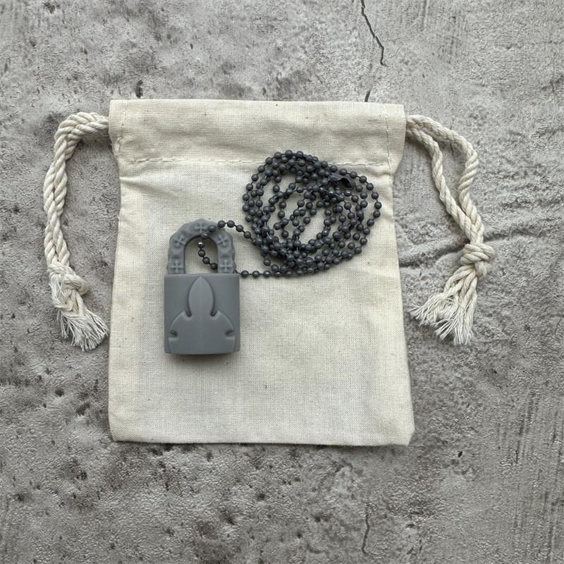 Cross Silicone Gothic Sword Colorful Necklace For Trendy Daily Wear Casual