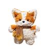 Adorable Corgi Puppy Plush Scarf Doll - Perfect Birthday Gift for Girls