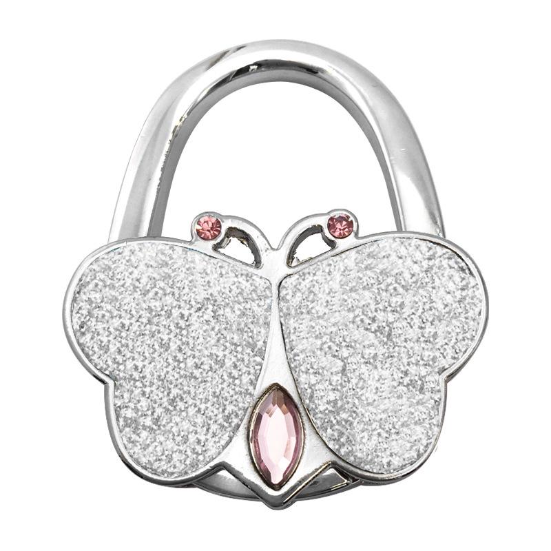 Butterfly Rhinestone Folding Handbag Hook - Hot Selling Bag Hanger