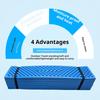 Outdoor Moisture-proof Mat Ultralight XPE Foam Camping Backpacking Mattress Multi-function Rectangle Portable Waterproof Thermal Folding Sleeping Pad
