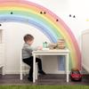 Glue-free Wall Sticker Rainbow Nordic Style Wall Sticker Living Room Girl Bedroom Background Decoration Self-adhesive Does Not Contain Pvc