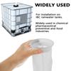 3 Pcs IBC Nylon For Venting Ton Barrels Cover Filter Bag Breathable Rain Water Filter Rain Rainwater Tank Aquarium