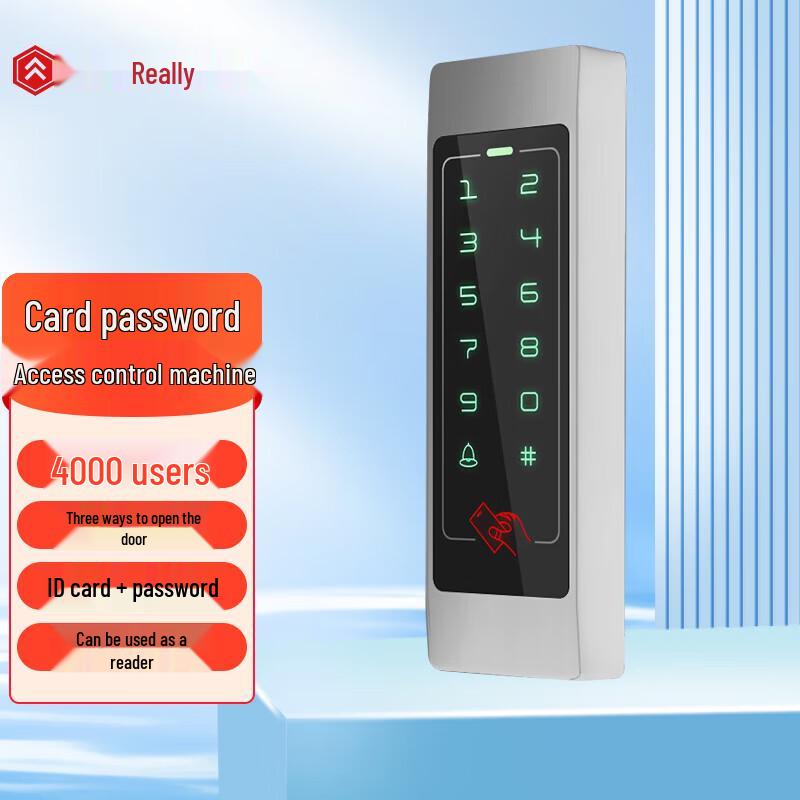 Realand X1 Metal ID Card Password Access Control System