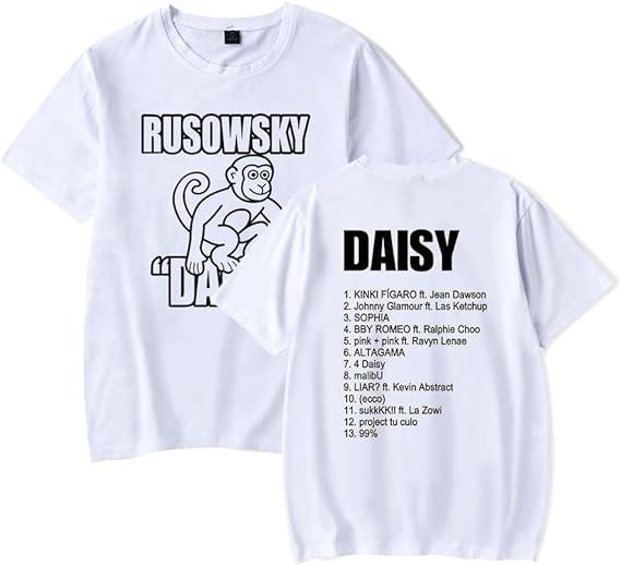 Merch Rusowsky Daisy Album Short Sleeve Unisex Classic TShirt