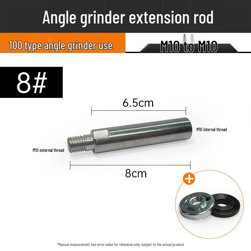 Angle Grinder Extension Shaft Adapter for Drill Conversion and Polishing