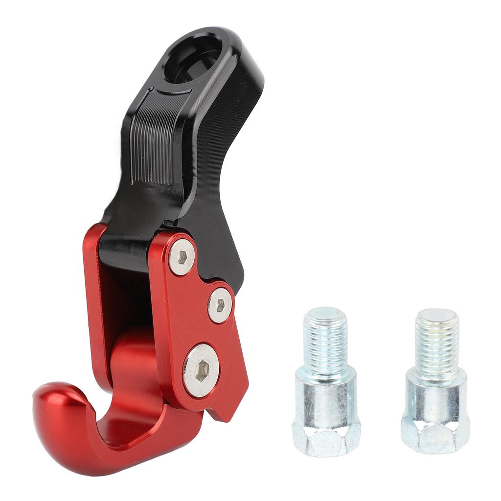 Motorcycle Luggage Bag Hook Hanger 10.5mm Aluminum Alloy Versatile Secure Fixing Claw Shaped Helmet