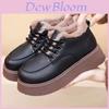 Winter Women Cotton Shoes With Thickened Plush Lining For Outdoor Comfort And Warmth