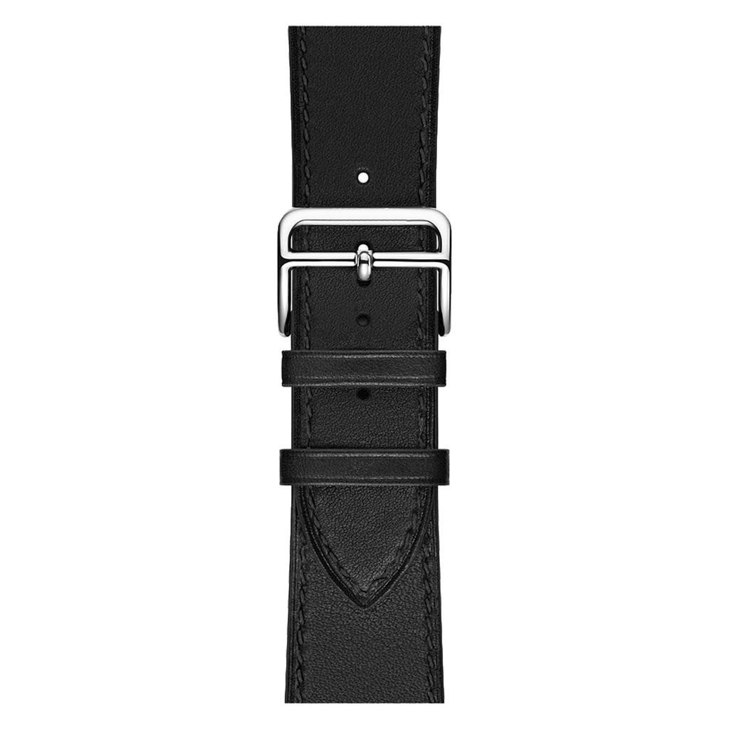 Genuine Leather Watch Band for Apple Watch Series 10 42mm/9 8 7 41mm/SE (2023) SE (2022) SE 6 5 4 40mm/3 2 1 38mm