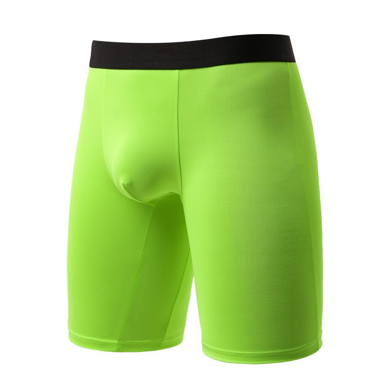 Pánské rychleschnoucí boxerky z ledového hedvábí: Lehký, Prodyšný, Proti oděru, Prodloužený rozkrok