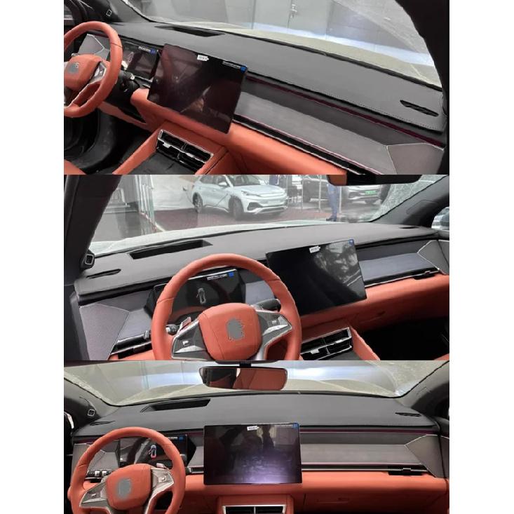 For 2025 2026 BYD Tang L Dashmat Dashboard Cover trument Panel Sunscreen Pad Dash Mat Anti-Dirt Proof Ornaments