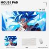 2D Cosplay Leather Mouse Pad Dragon Ball Anime E-sports Game Mouse Keyboard Table Pad Boys Advanced Non-slip Waterproof Mouse Pad