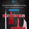 Lixin Wall-Mounted Mop and Broom Holder