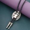 Bolo Tie Necktie Western Cowboy Necktie Necklace Male Costume for Sweater