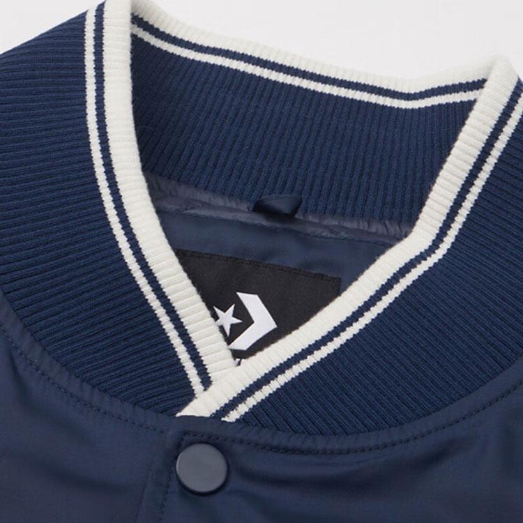 New Converse Puffer Jacket Men's Dark Blue 10025987-A02