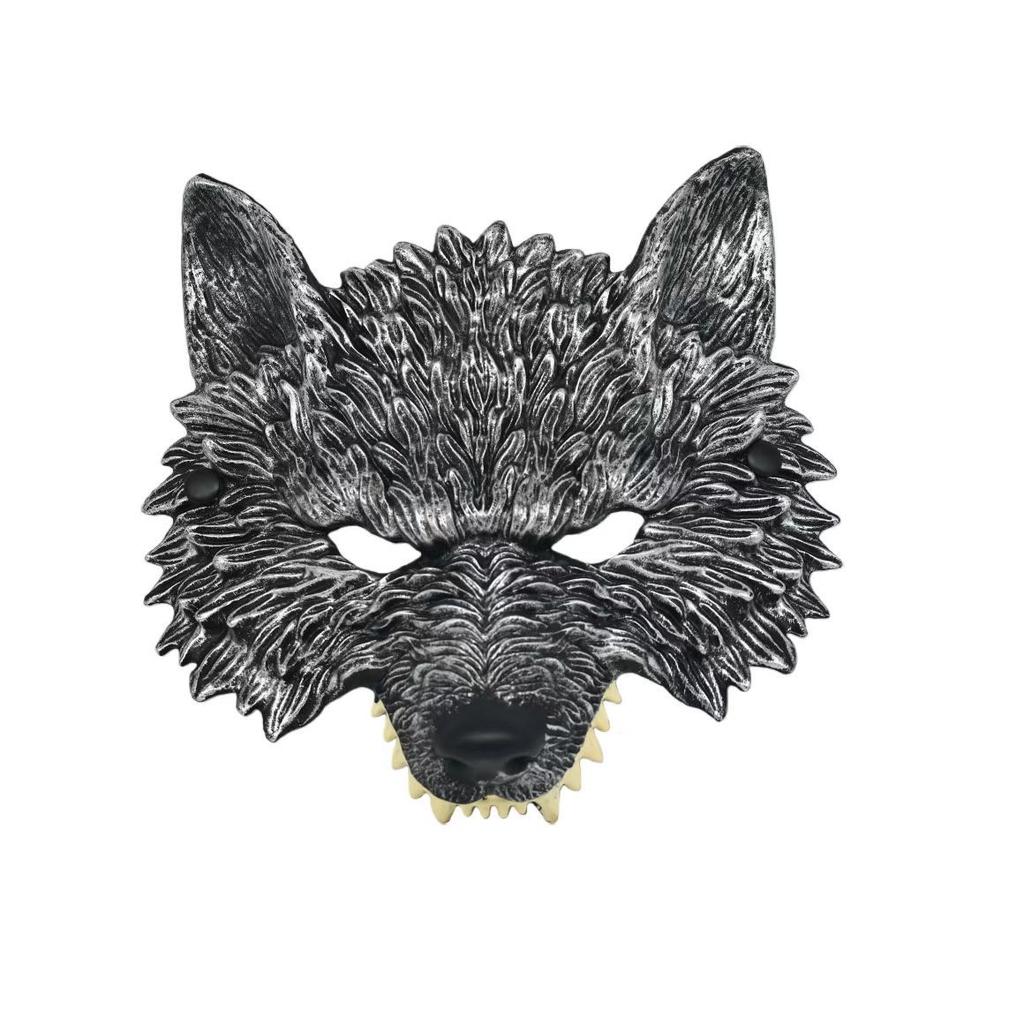 Halloween wolf head mask