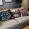 Anime Trollhunters Pillow Covers Cartoon Sofa Decorative Home Double-sided Printing Short Plush Cute Cushion Cover