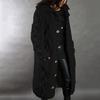 Women's Autumn Winter Long Sleeve Knitted Cardigan Coat Casual Streetwear Hooded Sweater Coat Plus Size 5XL