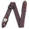 Adjustable Acoustic Guitar Belt Leather Ends Electric Bass Belt Durable Guitar Strap  Instrument