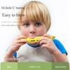 Washable 16 Hole Harmonica Toy For Children Musical Educational Toy With Cartoon Design Enhances Breath Control Skill