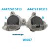 Engine Mount Rubber for Mercedes-Benz W447: Left Side A4472410413, Right Side A4472410313