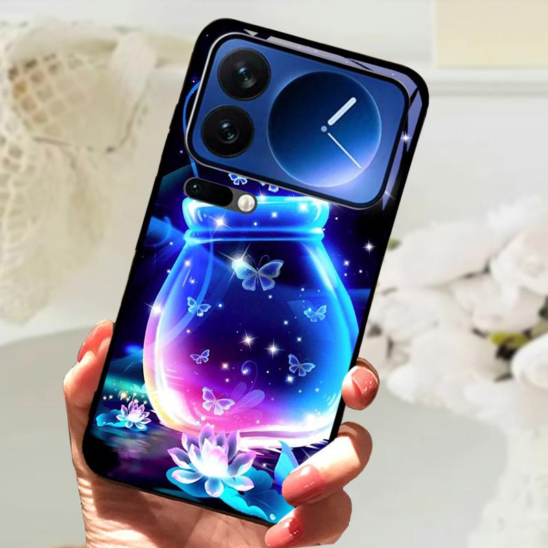 For Xiaomi 17 Pro Max Case 17 17Pro Luxury Tempered Glass Protective Back Cover Case For Xiaomi17 Pro ProMax Phone Shell Fundas