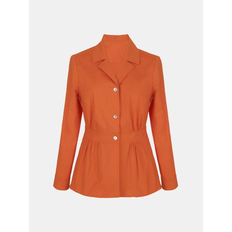 

Blue Rose Plus Size Women s Summer Stretch Cotton Silm Slimming Long-Sleeved Shirt Work Clothing Ol Formal Wear Business Shirt Women Black 5XL