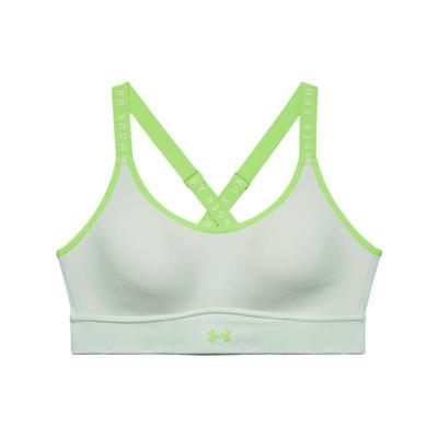 Infinity Covered Medium Intensity Training Yoga Sports Bra Light Green Women Underwear 1363353-936