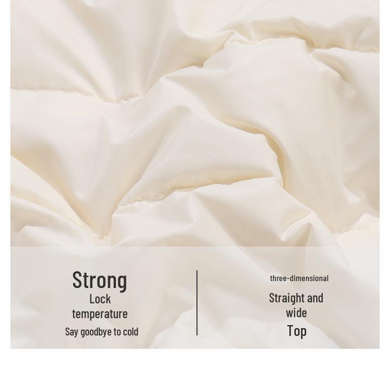 Sporty Warm Windproof Slim-Fit Down Jacket with Fleece Lining