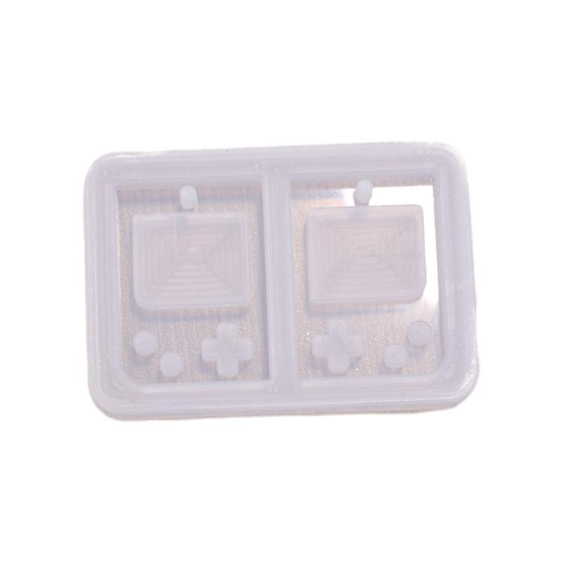 Epoxidové tekuté písky Silikonové formy Tvar přehrávače médií Přívěsek Forma Pryskyřice Forma na přívěsek Ruční výroba