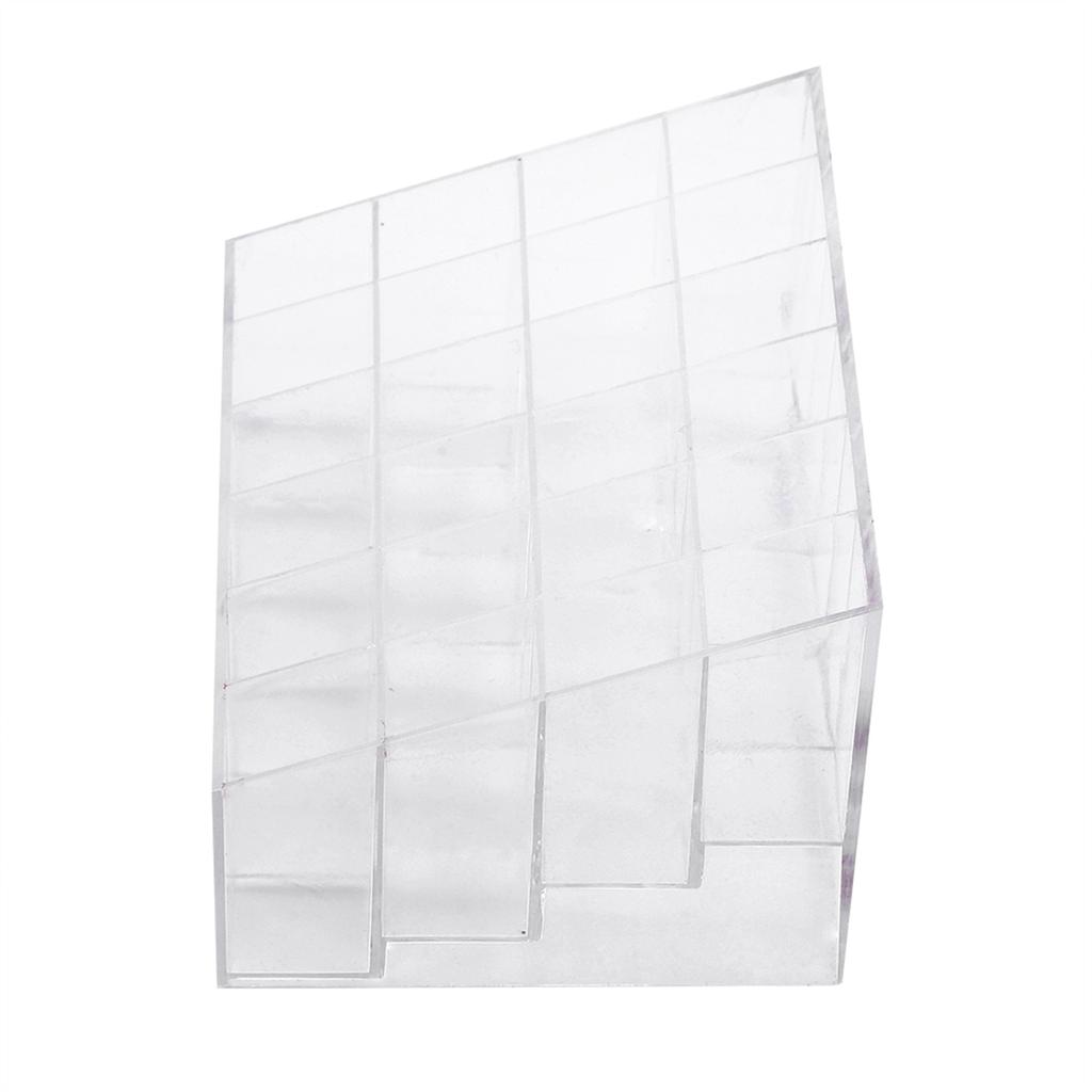 Lipstick , Transparent Lipstick Holder with 24 Slots Lipstick Holder Cosmetic Makeup Lipstick Holder