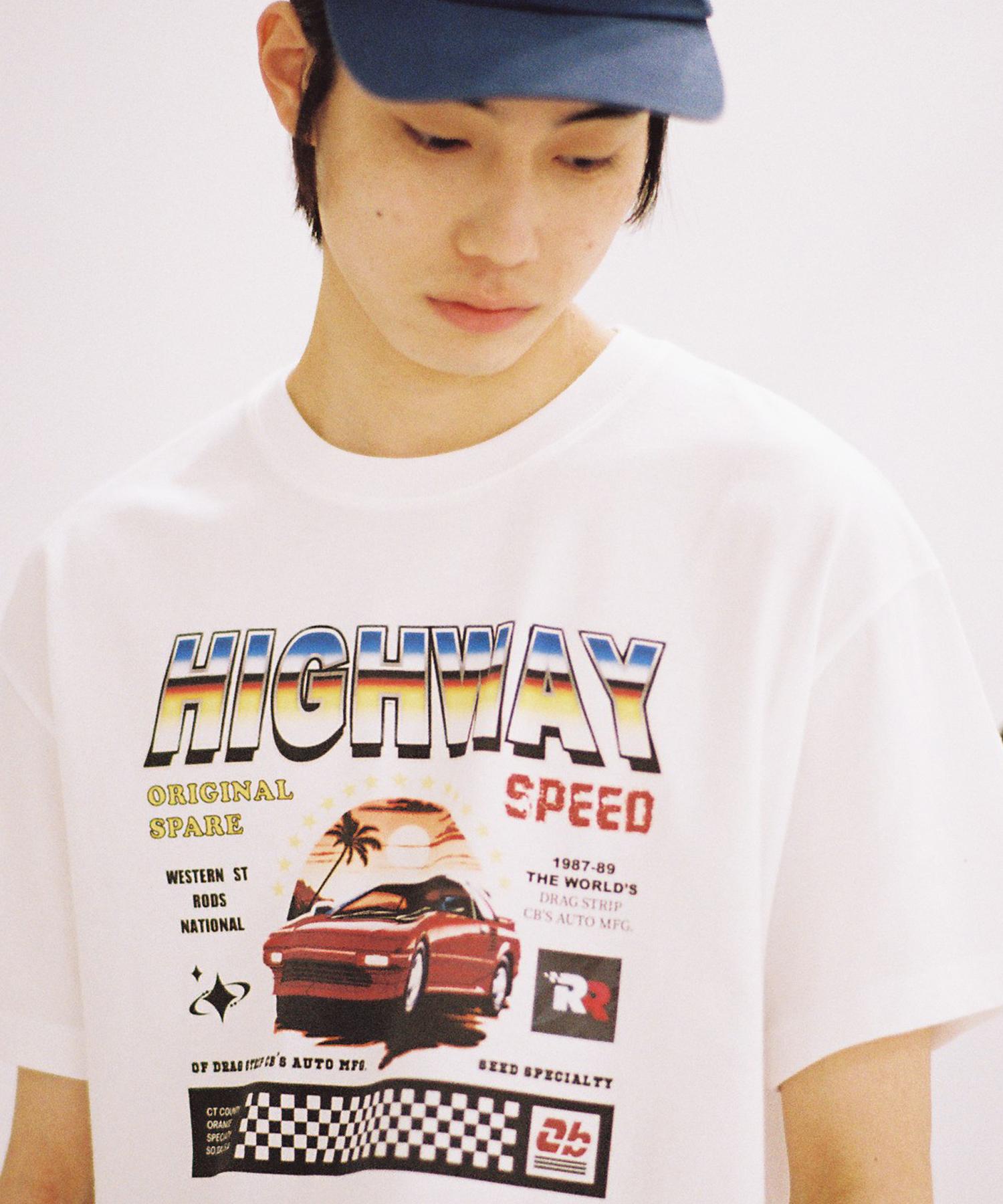Konnichiwa Bonjour Drive My Car Tee (White) White/2 Medium