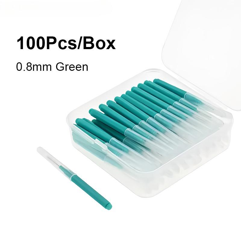 Disposable Type Interdental Brush Orthodontic Interdental Brush with Soft Bristles Interdental Brush for Orthodontic Treatment