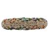 Crystal-Inlaid Rhinestone Evening Clutch with Hollow Carved Design