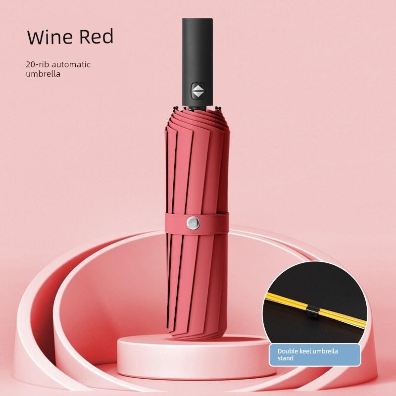 32 Bones Automatic Umbrella Boys Folding Sun Umbrella Large Sun Umbrella Female Sun Protection UV Protection Rain Or Shine Dual-Use Umbrella