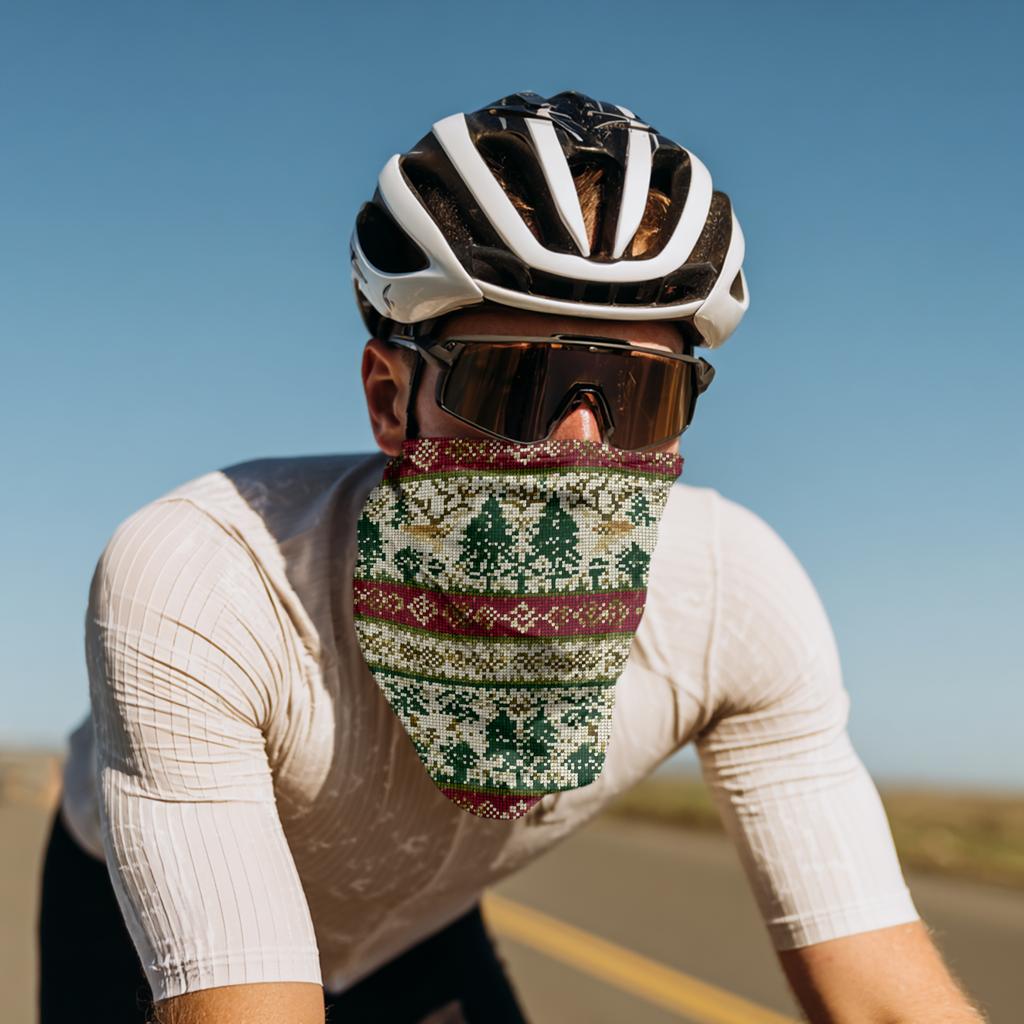 Maschera da Ciclismo Outdoor Moda Stampata Bandana Sciarpa da Collo
