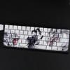 Anti Slip PBT Keycaps Dragon Theme Side Printing For Most Mechanical Keyboards 60% 68% Pattern