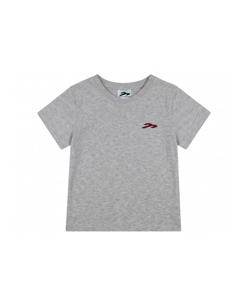 Tansanmageunesyum Horse Rabbit T-Shirt (Gray/Red)