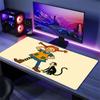 Pippi Cartoon Mouse Pad, Large Gaming Desk Mat, Non-slip XXL Mousepad for Laptop & Tablet, Mini PC Playmat with Stitched Edges