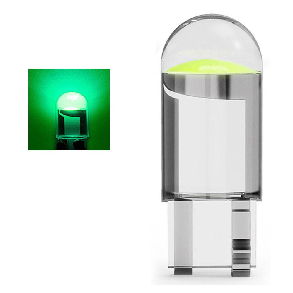 T10 Crystal Integrated Lights 7 Colors Wedge License Plate Light Dome Indicator Light Reading Light Car LED Crystal Signal Bulb