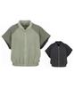 Kim Young Joo Golf Spring/Autumn Zip-Up Color Block Short Sleeve Vest Women'S Windbreaker Golf Vest Dpflve71