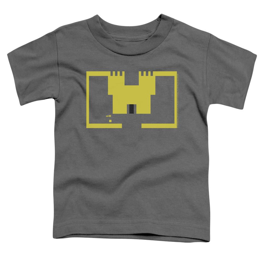 Atari Toddler T-Shirt Adventure Screen Art Charcoal Tee Unisex T-Shirt M