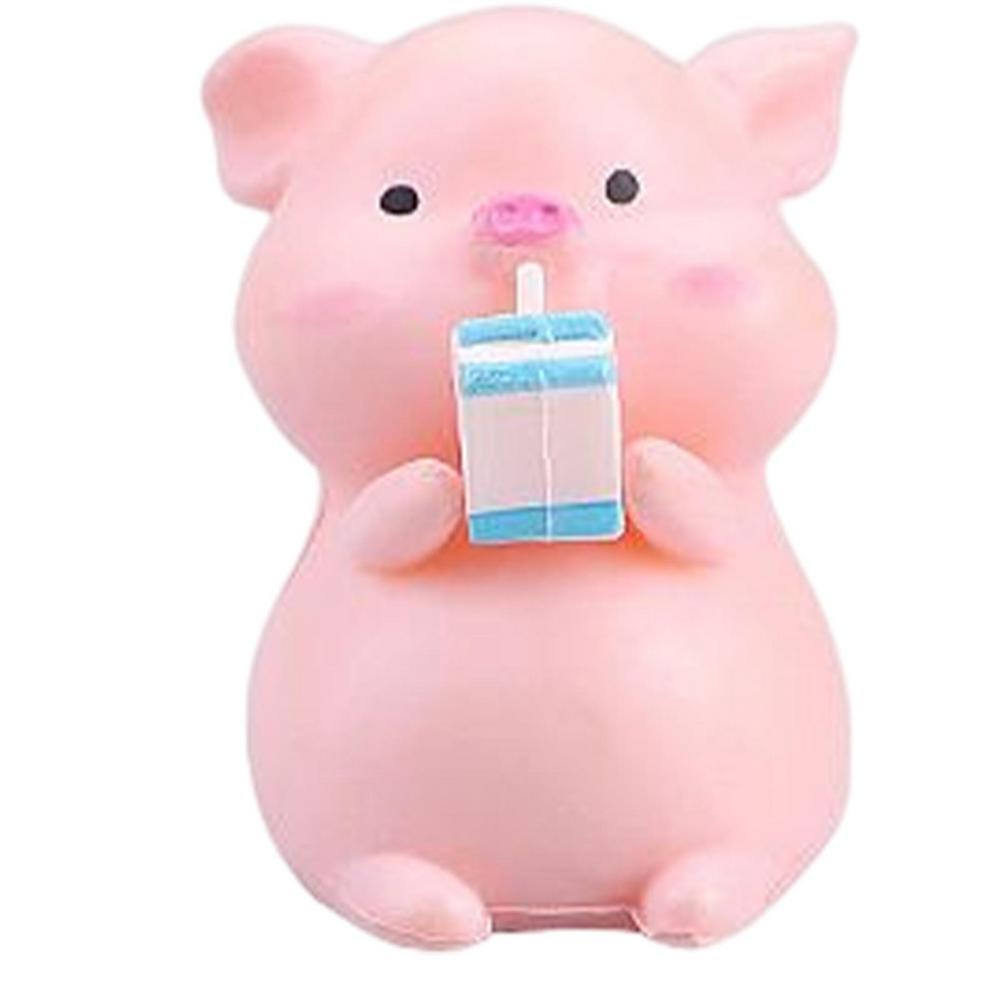 Cute Pig Car Outlet Vent Clip Cartoon Pink Animal Air Conditioning Clip Car Interior Decoration Gift For Girl