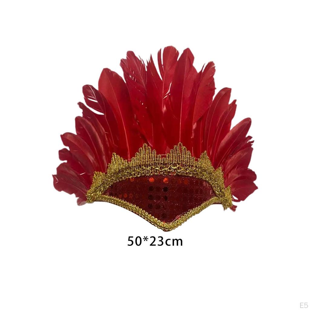 Feather Headband for Festive Occasions