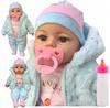 Adar Doll Baby 45 Cm Talks Sings Pacifier
