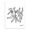 Nordic Minimalist Picasso Animals  Home Decor Nordic Canvas Painting Wall Art Figure Body Hand Posters and Print for Living Room No Frame
