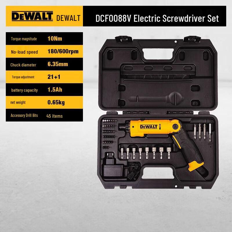 Avvitatore a batteria DeWalt 8V spina CN (adattatore incluso)